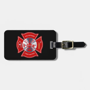 Volunteer Firefighter Tag (add your contact info)