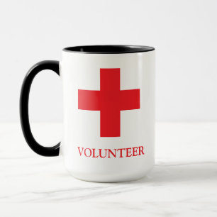 Volunteer & First Aid, Cross, Ambulance, Doctor Mug