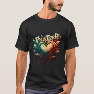 Volunteer heart T-Shirt