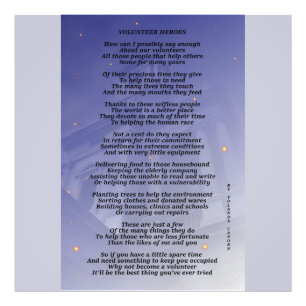 Volunteer Heroes Photo Enlargement