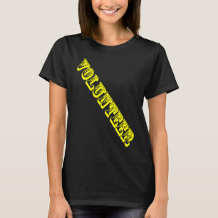 Volunteer Job Staff Event Uniform Charity Group Ch T-Shirt