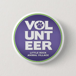 "Volunteer, LRAV" Button