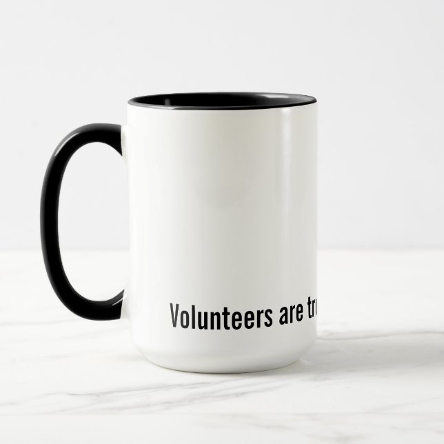 Volunteer Mug (Left)