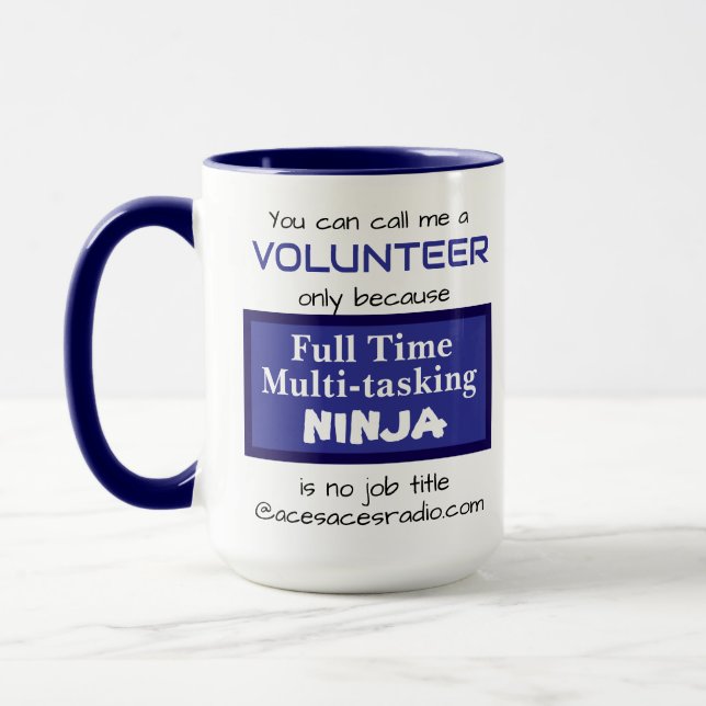 volunteer mug (Left)