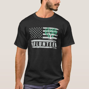 Volunteer Planting Trees Volunteering Best Volunte T-Shirt