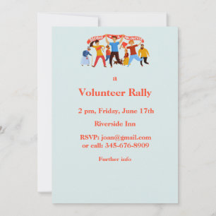Volunteer Rally Luncheon Invite 