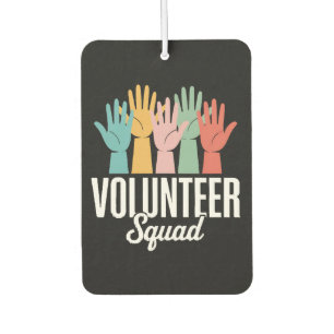 Volunteer Squad Car Air Freshener