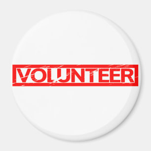 Volunteer Stamp Magnet