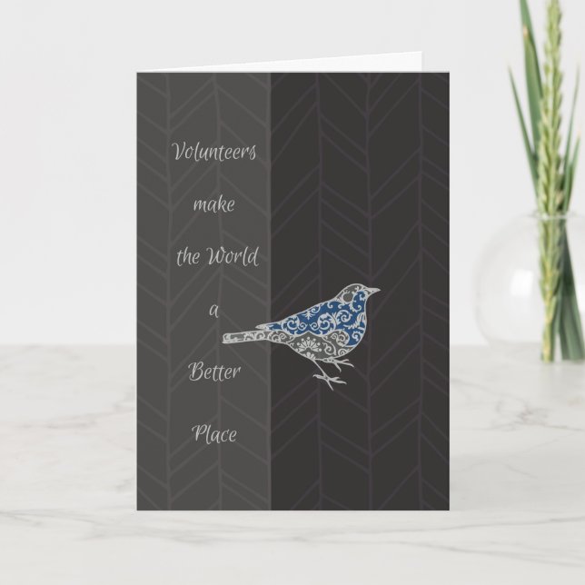 Volunteer Thank You Card (Front)