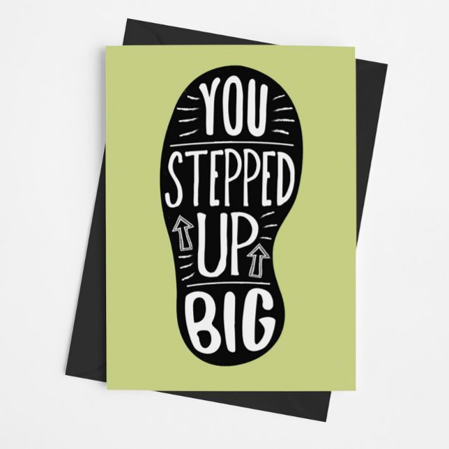 Volunteer Thanks - You Stepped Up Big! Thank You C (Creator Uploaded)