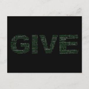 Volunteer: The Greatest Gift is Giving Yourself Postcard