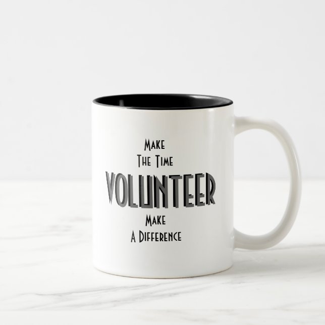 Volunteer Two-Tone Coffee Mug (Right)