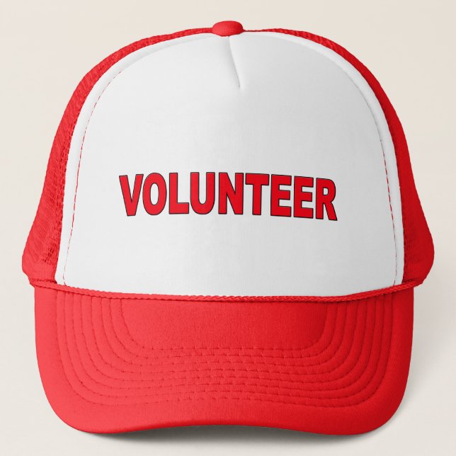 Volunteer wear trucker hat (Front)