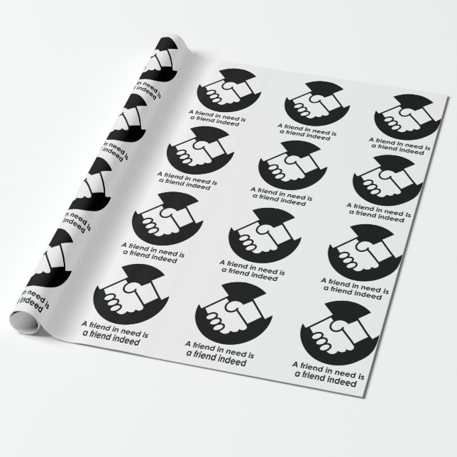 Volunteer Wrapping Paper (Unrolled)