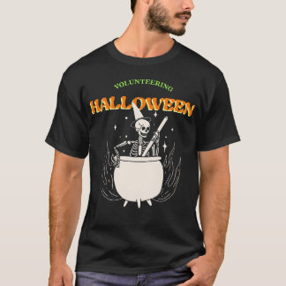 Volunteering Halloween friends T-Shirt