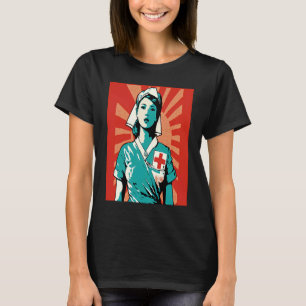 Volunteerism Awareness Retro Volunteer Nurse  1 T-Shirt
