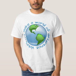 Volunteers make a world of difference T-Shirt