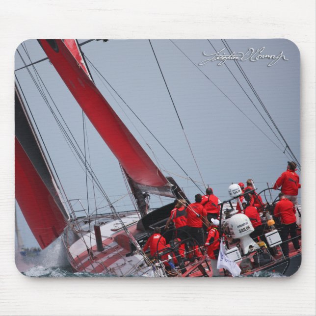 Volvo Ocean Race Sailing Mouse Pad (Front)