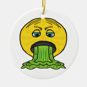 Vomit Ceramic Ornament