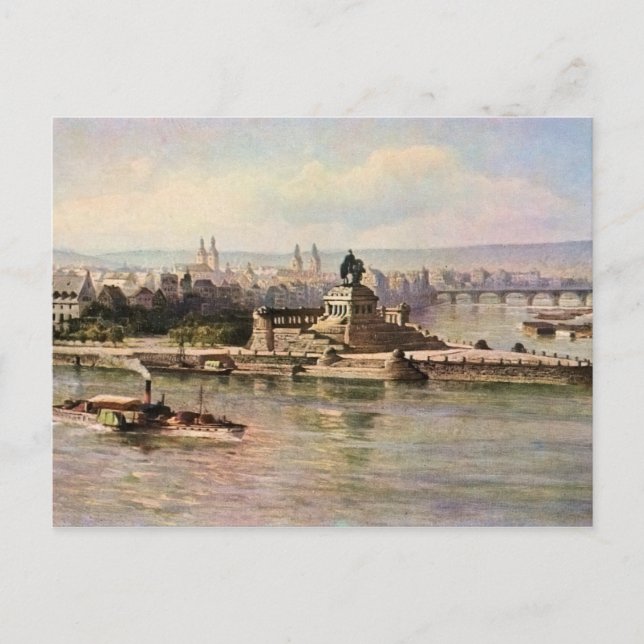 Von Astudin, Koblenz Rhein & Mosel Postcard (Front)