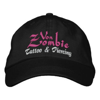 Von Zombie Tattoo 003 Embroidered Hat
