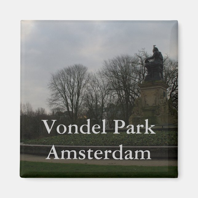 Vondel Park, Amsterdam Magnet (Front)