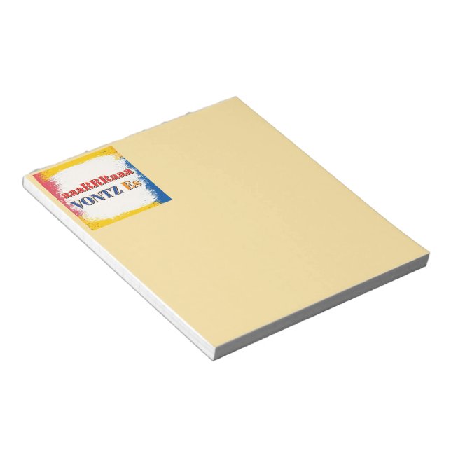 Vontz Es Notepad (Angled)