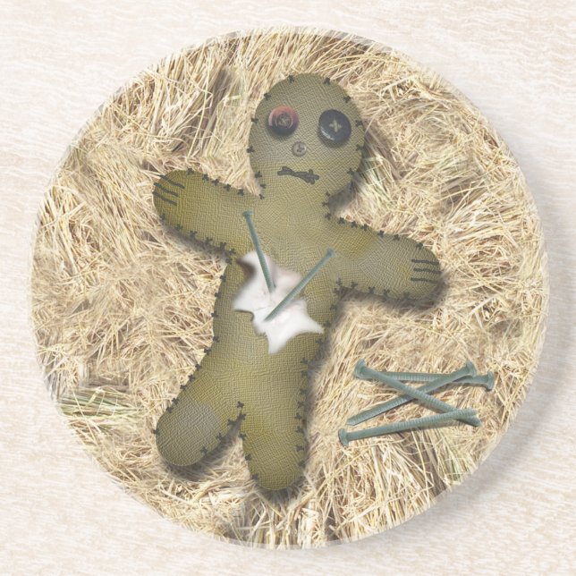 Voo Doo Doll - Interactive (Move the Pins) Coaster (Front)