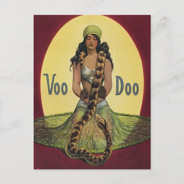 Voo Doo Postcard (Front)