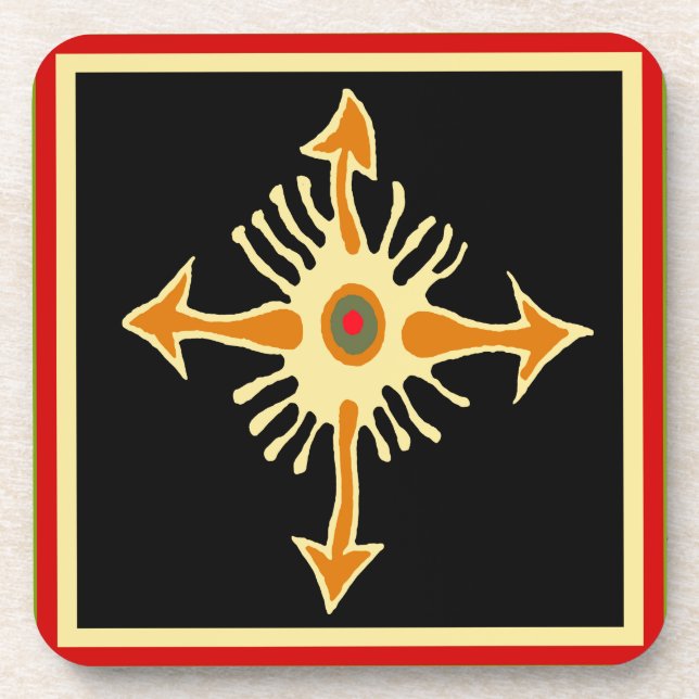 VooDoo Compass Coaster (Front)