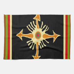VooDoo Compass Tea Towel