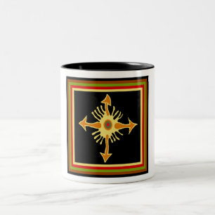 VooDoo Compass Two-Tone Coffee Mug