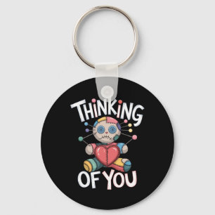 Voodoo-doll Cute Dark Humour Love Sarcasm Hex _14  Key Ring