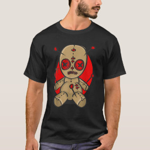 Voodoo Doll Doll Gothic Design Witches Gift T-Shirt