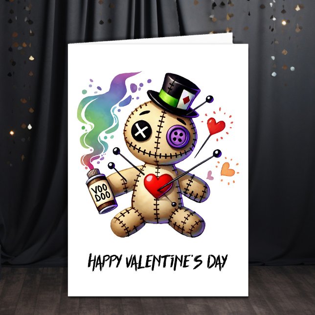 Voodoo Doll Valentines Day Card (Creator Uploaded)