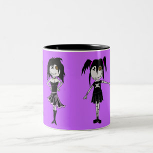 VooDoo Dollies Two-Tone Coffee Mug