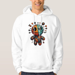 Voodoo dolls with pins and needles hoodie