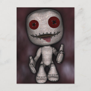 Voodoo Dolly Postcard
