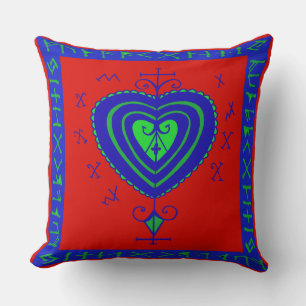 VooDoo Earthly Mother Throw Pillow