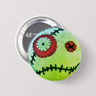Voodoo Gang Green 6 Cm Round Badge