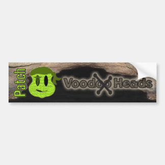 Voodoo Heads ~ Cave Bumper Sticker