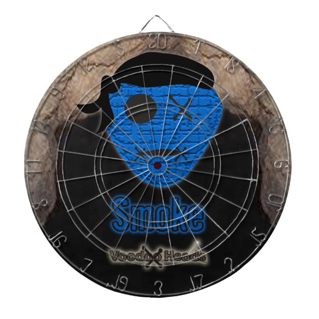 Voodoo Heads ~ Cave Dartboard (Front)
