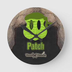 Voodoo Heads ~ Cave Round Clock