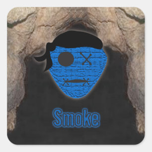 Voodoo Heads ~ Cave Square Sticker