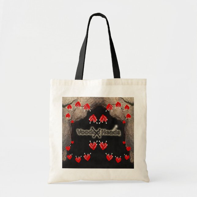 Voodoo Heads ~ Cave Tote Bag (Front)