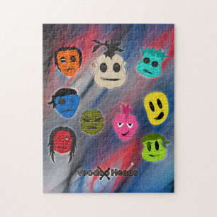 Voodoo Heads ~ Spirits Jigsaw Puzzle