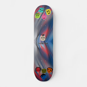 Voodoo Heads ~ Spirits Skateboard