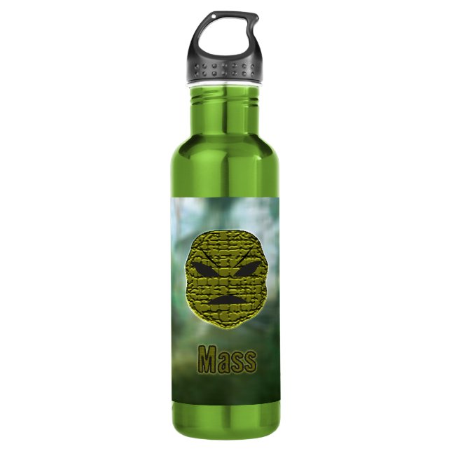 Voodoo Heads ~ Swamp 710 Ml Water Bottle (Front)
