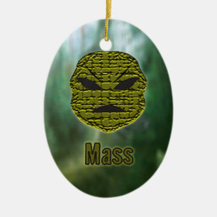 Voodoo Heads ~ Swamp Ceramic Tree Decoration