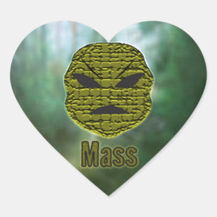 Voodoo Heads ~ Swamp Heart Sticker